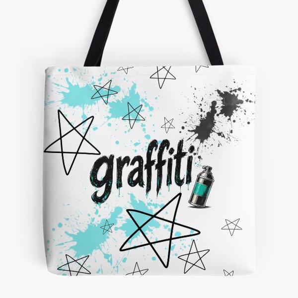 Item preview, Graffiti text with spray bottle designed and sold by BiteMyLine.