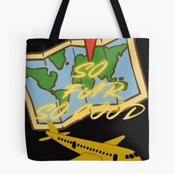 Item preview, Travel & Wanderlust So Far So Good - Airplane Map Design designed and sold by Farahsalama.