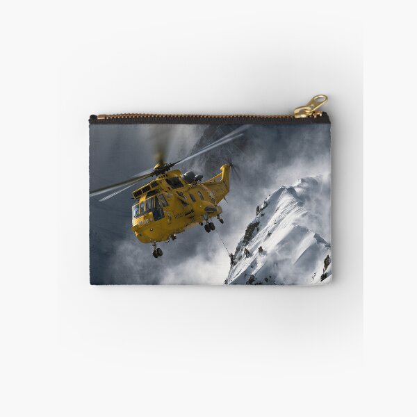 Item preview, RAF Sea King Rescue Over The Peaks Illustration designed and sold by Skyframe Aviation.