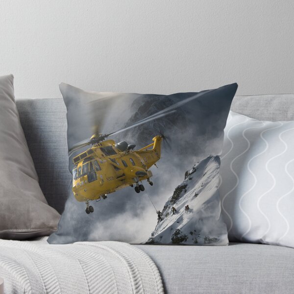 Item preview, RAF Sea King Rescue Over The Peaks Illustration designed and sold by Skyframe Aviation.