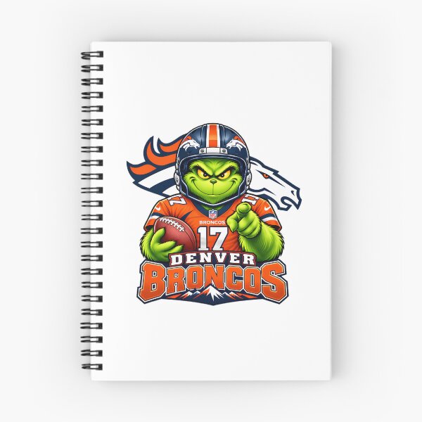 Item preview, Grinch  Denver Broncos Football Fan Game Day designed and sold by carlocurley.