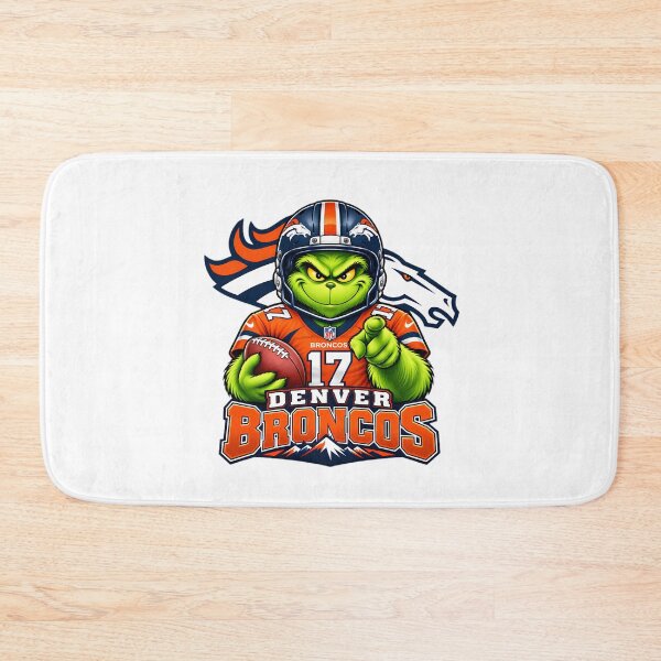 Item preview, Grinch  Denver Broncos Football Fan Game Day designed and sold by carlocurley.