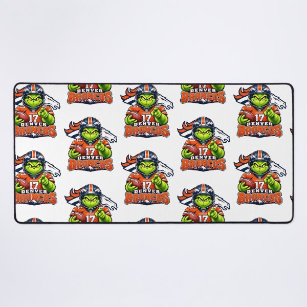 Item preview, Grinch  Denver Broncos Football Fan Game Day designed and sold by carlocurley.