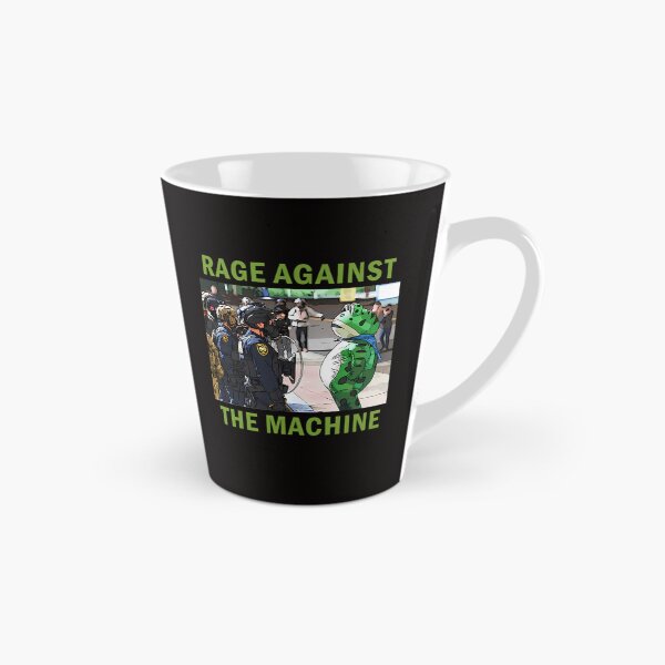 Item preview, Frog Mascot Facing Officers designed and sold by AmberTown.