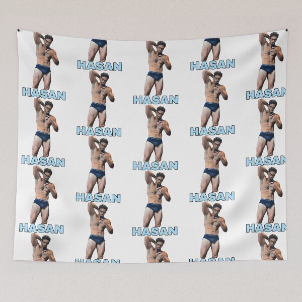 Item preview, Hasan Piker Shirtless designed and sold by ri-npiegel.