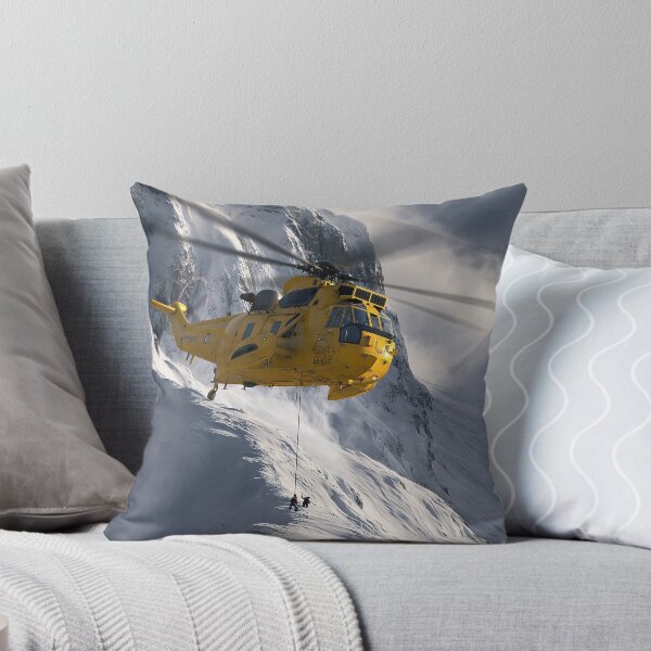 Item preview, RAF Sea King Mountain Lifeline Aviation Illustration designed and sold by Skyframe Aviation.