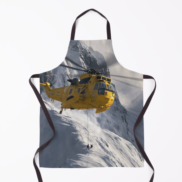 Item preview, RAF Sea King Mountain Lifeline Aviation Illustration designed and sold by Skyframe Aviation.