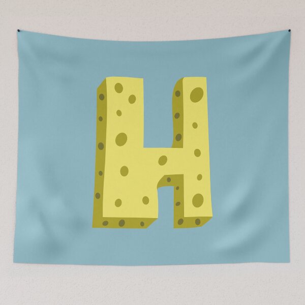 Item preview, Letter H Alphabet Fun Yellow Cartoon – Letter H for Kids designed and sold by charlypicazo.