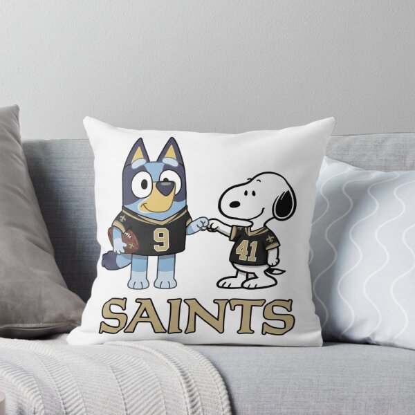 Item preview, Bluey And Snoopy New Orleans Football Buddies designed and sold by DamianRoy88.