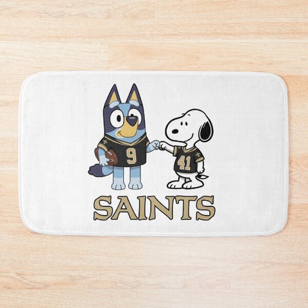 Item preview, Bluey And Snoopy New Orleans Football Buddies designed and sold by DamianRoy88.