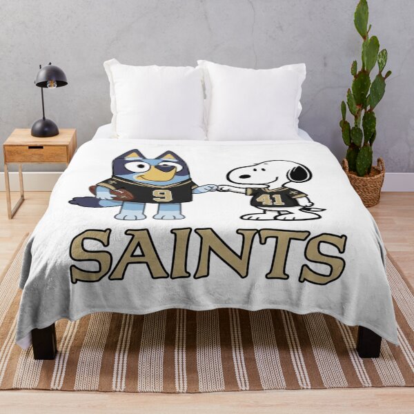 Item preview, Bluey And Snoopy New Orleans Football Buddies designed and sold by DamianRoy88.