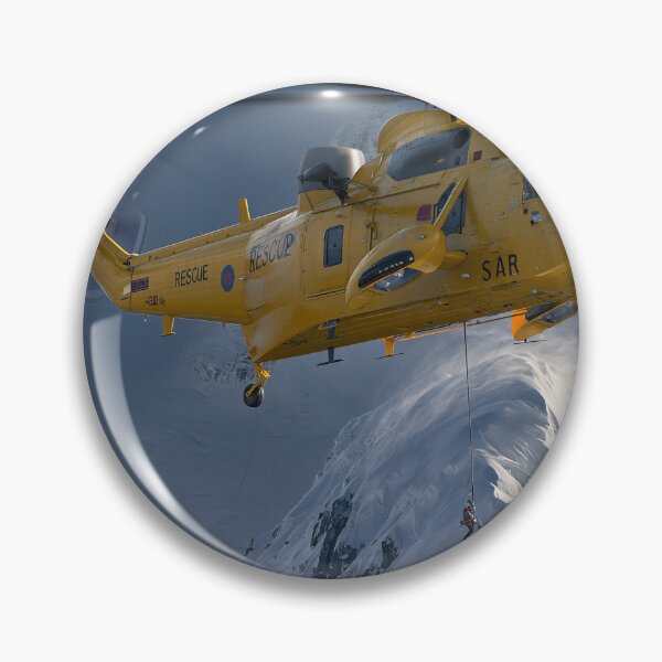 Item preview, RAF Sea King Search And Rescue Aviation Illustration designed and sold by Skyframe Aviation.