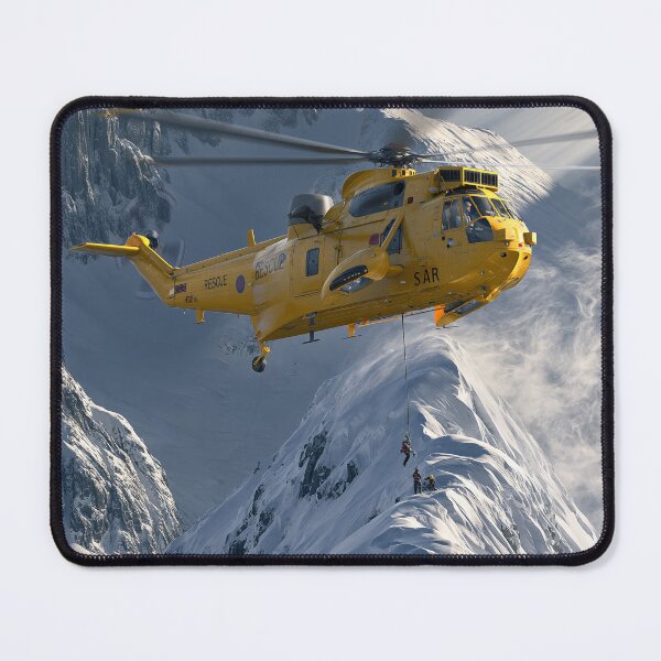 Item preview, RAF Sea King Search And Rescue Aviation Illustration designed and sold by Skyframe Aviation.
