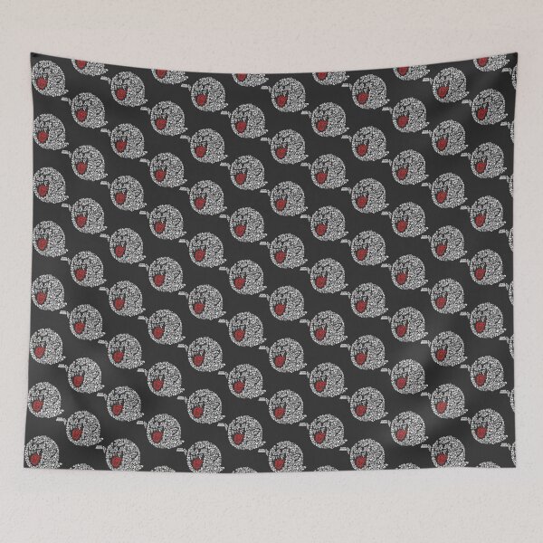 Item preview, Iconic Boo Portrait Graphic Inspired by Classic Video Game Character designed and sold by HotCocoKitten.