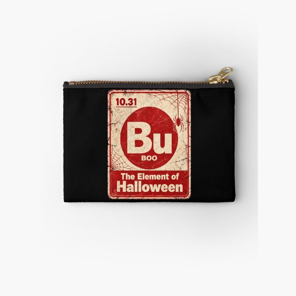 Item preview, Bu Boo The Element of Halloween Science Periodic Table Vintage Grunge Spider designed and sold by elongatedjazz.