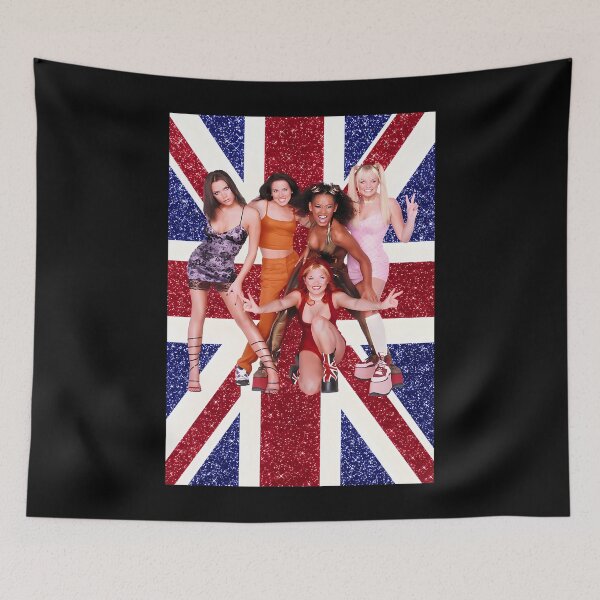 Item preview, Five Female Pop Spice Group Girls Retro Power designed and sold by Krishmarakris.