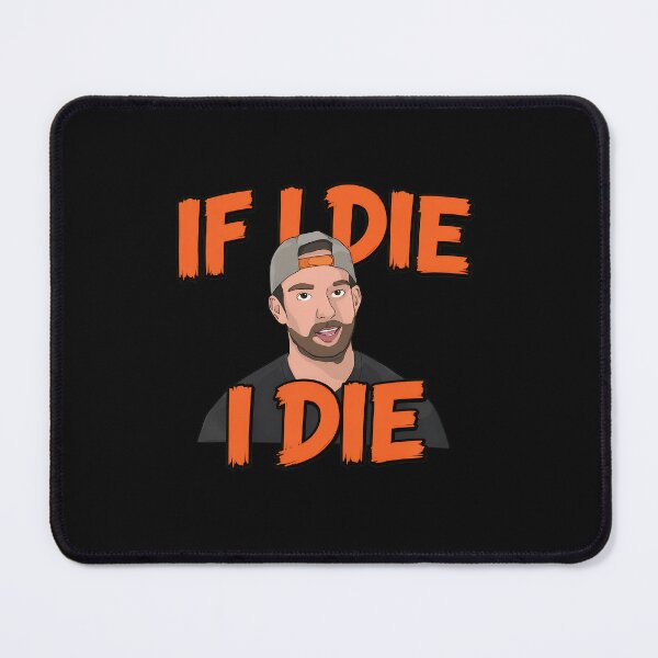 Item preview, If I Die I Die Man Portrait Illustration designed and sold by RicharVanTassel.