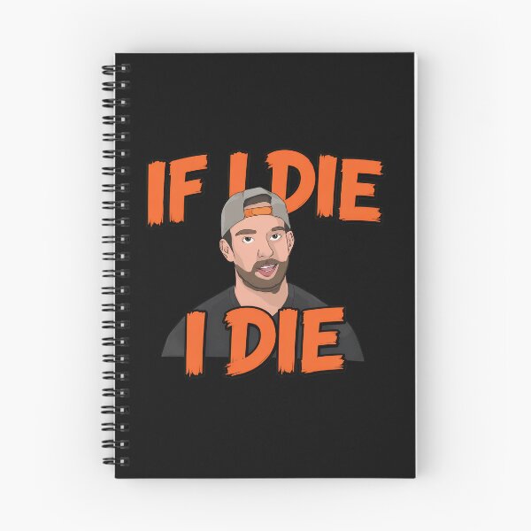 Item preview, If I Die I Die Man Portrait Illustration designed and sold by RicharVanTassel.