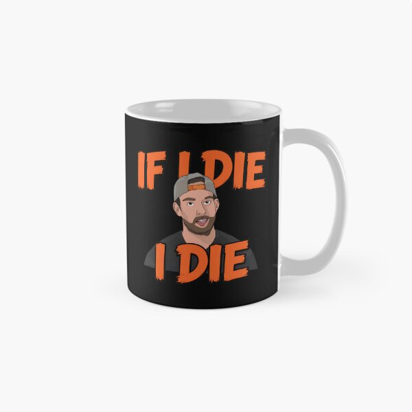 Item preview, If I Die I Die Man Portrait Illustration designed and sold by RicharVanTassel.