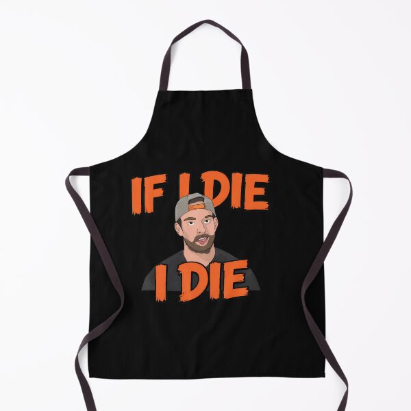 Item preview, If I Die I Die Man Portrait Illustration designed and sold by RicharVanTassel.