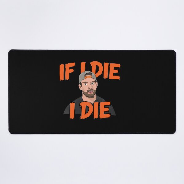 Item preview, If I Die I Die Man Portrait Illustration designed and sold by RicharVanTassel.