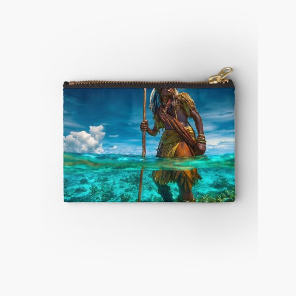 Item preview, Warrior Standing in Clear Tropical Waters designed and sold by Artessie.