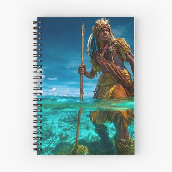 Item preview, Warrior Standing in Clear Tropical Waters designed and sold by Artessie.