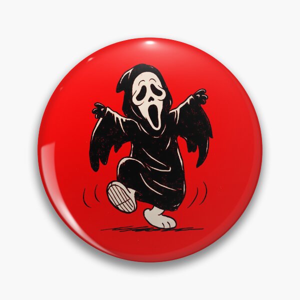 Item preview, Ghostface Peanuts  designed and sold by Spooky Sugar.