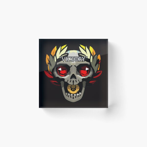 Item preview, Wreath Skull Coin Graphic Art designed and sold by PowellMark1234.