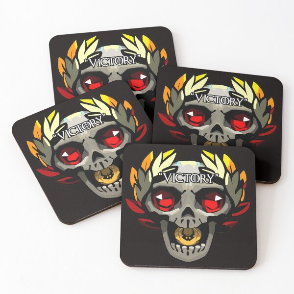 Item preview, Wreath Skull Coin Graphic Art designed and sold by PowellMark1234.