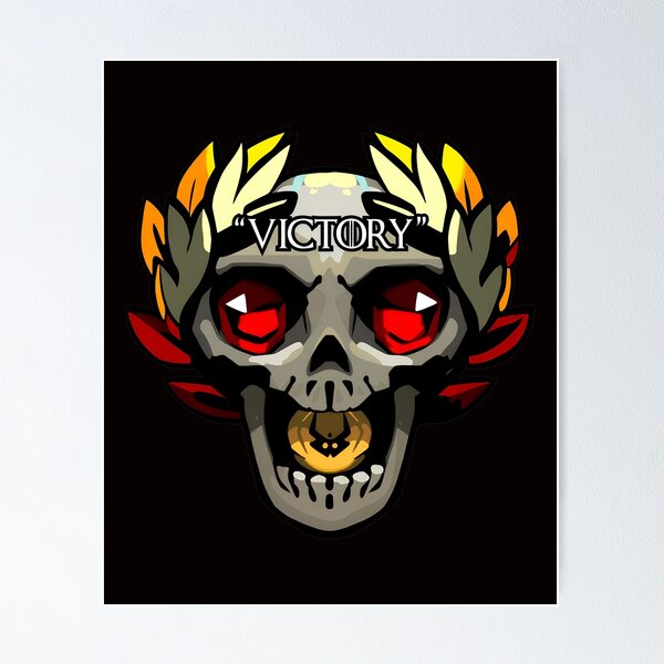 Item preview, Wreath Skull Coin Graphic Art designed and sold by PowellMark1234.