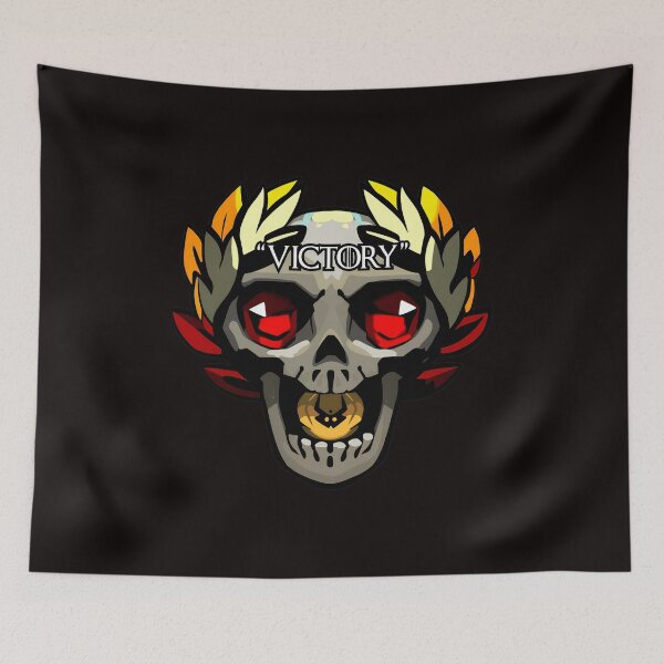 Item preview, Wreath Skull Coin Graphic Art designed and sold by PowellMark1234.