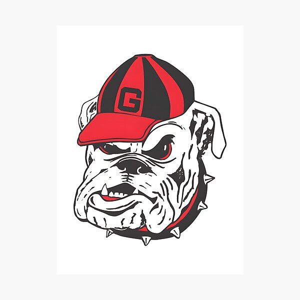 Item preview, Vintage Bulldog Illustration Inspired by Classic College Mascot Style designed and sold by Javyprieto.