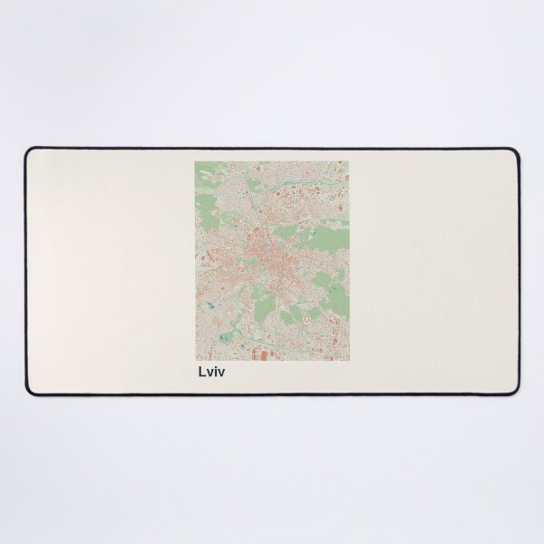 Item preview, Lviv Minimalistic Map Art designed and sold by MapsNerd.
