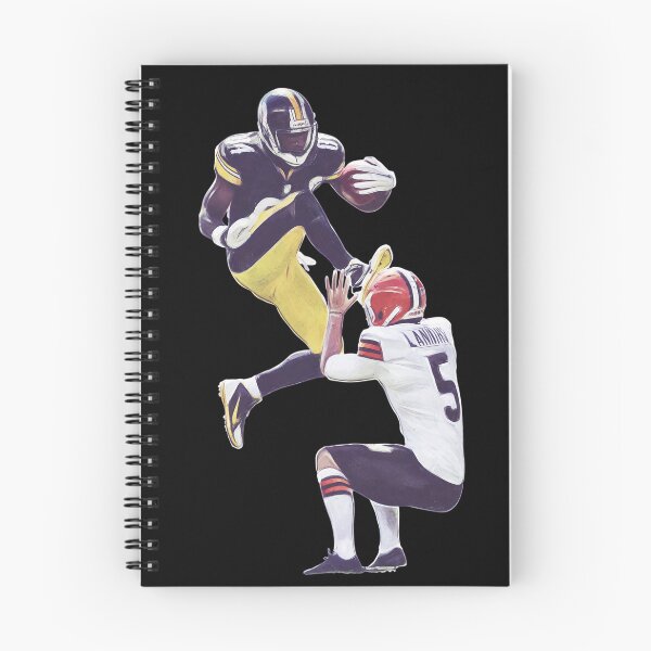 Item preview, Iconic Hurdle Kick Football Moment Art designed and sold by LANCELIAMS.