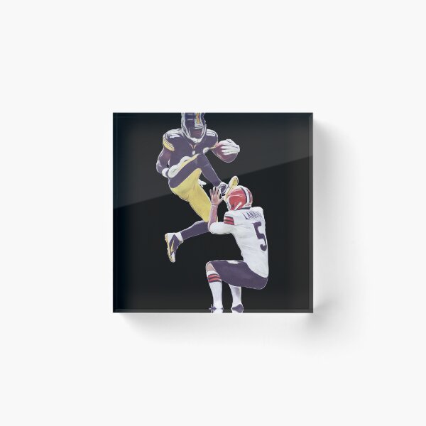 Item preview, Iconic Hurdle Kick Football Moment Art designed and sold by LANCELIAMS.
