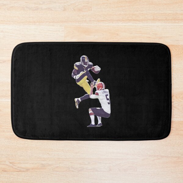 Item preview, Iconic Hurdle Kick Football Moment Art designed and sold by LANCELIAMS.