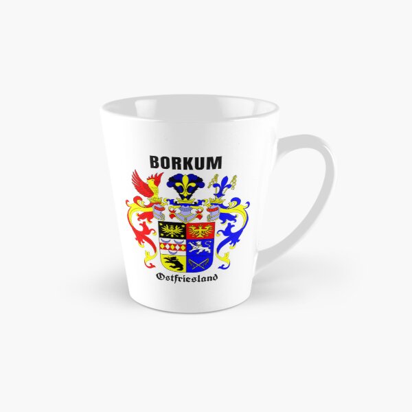 Artikelvorschau, Borkum Ostfriesland Wappen | Ostfriesland Geschenk entworfen und verkauft von Loeppt.