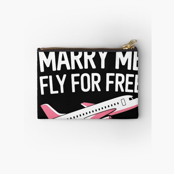 Item preview, Marry Me Fly For Free Aviation Humor- designed and sold by Tmer-N5lawi.