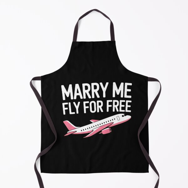 Item preview, Marry Me Fly For Free Aviation Humor- designed and sold by Tmer-N5lawi.