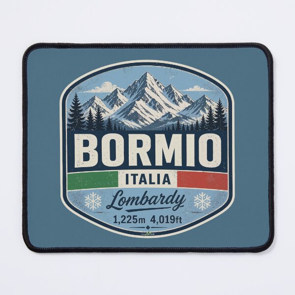 Item preview, Bormio Italy Italia Ski Skiing Italian Aples Sticker TShirt 07 designed and sold by OuterShellUK.