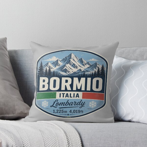 Item preview, Bormio Italy Italia Ski Skiing Italian Aples Sticker TShirt 07 designed and sold by OuterShellUK.