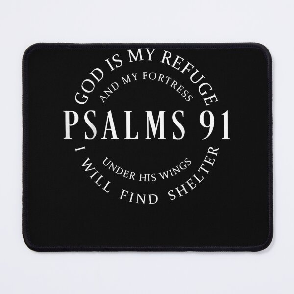 Item preview, Psalms 91 Christian Blessed, Christ Jesus designed and sold by KatieThomShop.