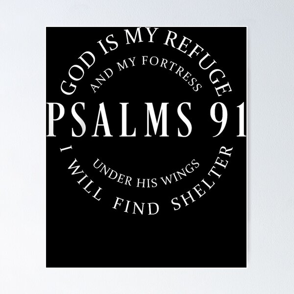 Item preview, Psalms 91 Christian Blessed, Christ Jesus designed and sold by KatieThomShop.