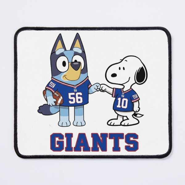 Item preview, Bluey And Snoopy New York Football Buddies designed and sold by DamianRoy88.