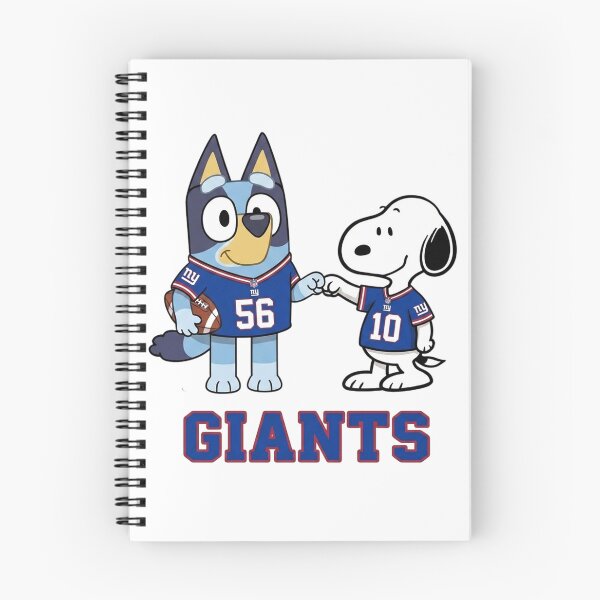 Item preview, Bluey And Snoopy New York Football Buddies designed and sold by DamianRoy88.