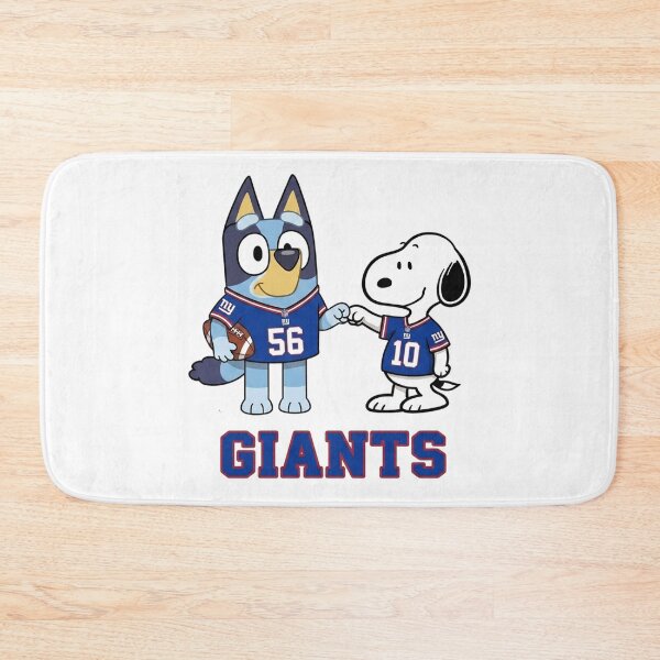 Item preview, Bluey And Snoopy New York Football Buddies designed and sold by DamianRoy88.
