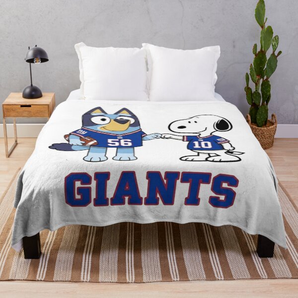 Item preview, Bluey And Snoopy New York Football Buddies designed and sold by DamianRoy88.