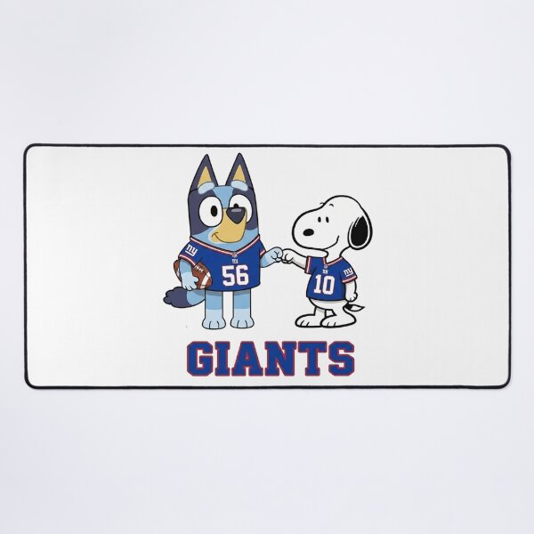 Item preview, Bluey And Snoopy New York Football Buddies designed and sold by DamianRoy88.