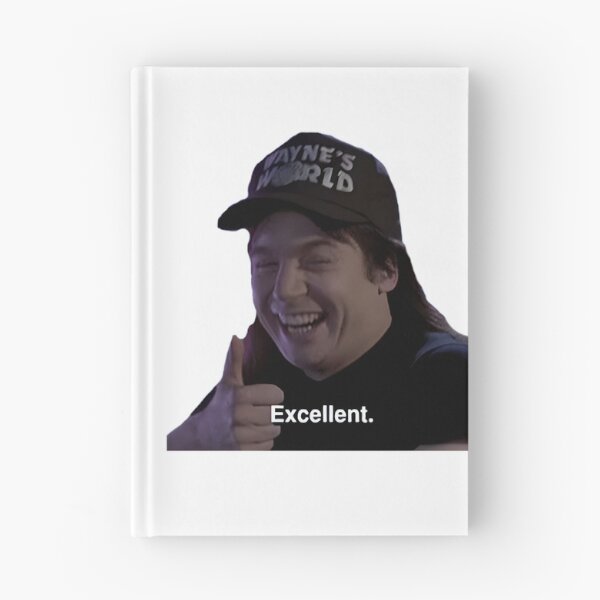 Item preview, Wayne's World Inspired Excellent Design with Retro Pop Culture Vibes designed and sold by Javyprieto.